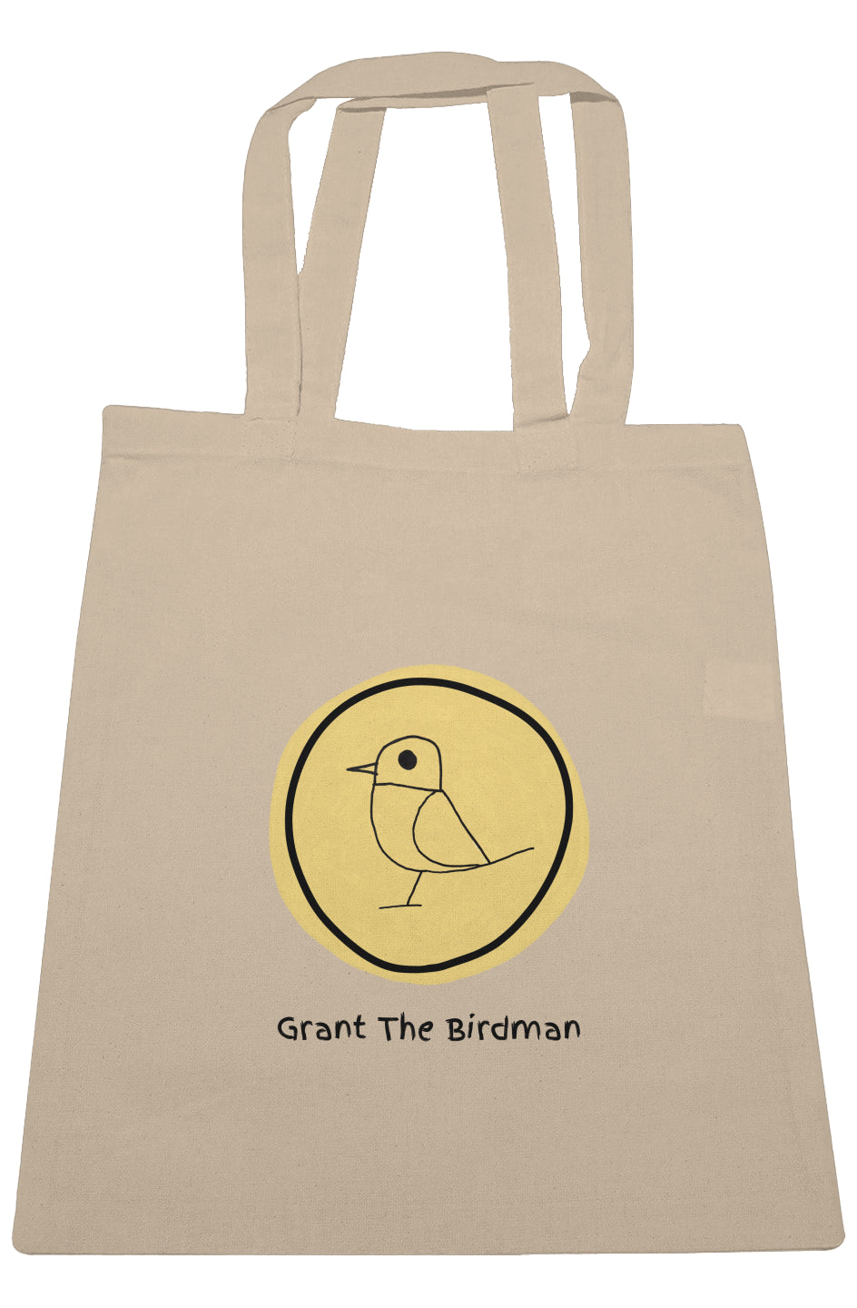 Birdman Small Canvas Tote